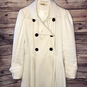 Double Breasted Wool Trench/Pea Coat